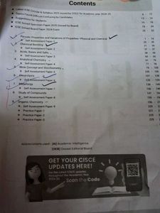 ICSE Class 10 Chemistry Question Bank