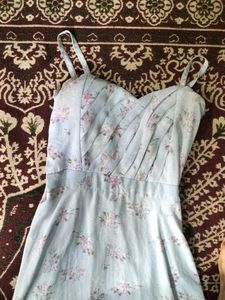 Light Pastel Flower Birthday Dress