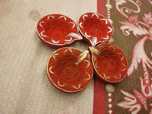 Handcrafted Clay Diya Set 10