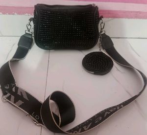 Black Sling Bag