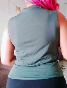 Stylish Sleeveless Cowl Neck Top