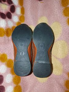 Kids Ethnic Brown Jutti Flats