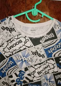 Comic Print T-Shirt