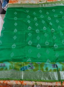 Green Soft Silk Kanchipuram Saree