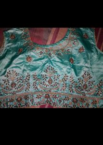 Elegant Blue Lehenga Choli