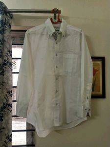 NEW IMPORTED Classic White Long Sleeve Shirt