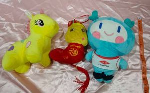 Combo Of 3 Imported Plushies Toys