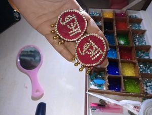 Bua Name Earings 🌹🌹