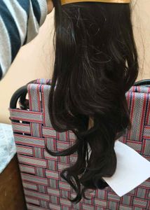Wavy Dark Brown Hair Extension