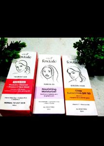 Foxtale Skincare Products Kit