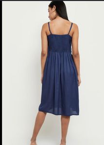 Colin’s Navy Blue Dress
