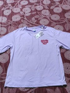 Lavender Oversized T-shirt