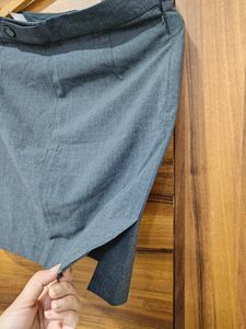 Grey Formal Skirt