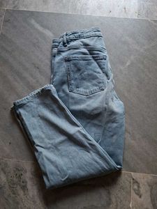 Light Wash Denim Jeans