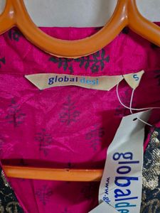 Global Desi Magenta Kurta
