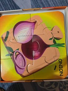 Vegetable Puzzle - 6 Piece Learning Toy
