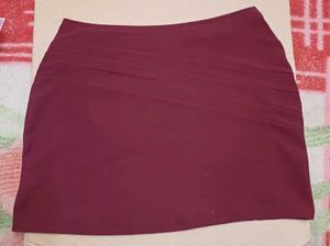 Party Short Sleeves Crop Top with Pleated Mini