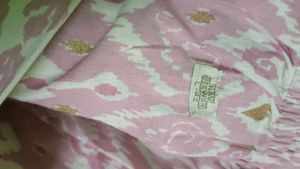 Pink Ikat Button-Down Shirt