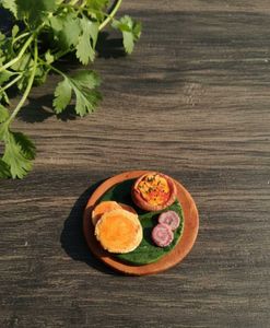 Food Thali Fridge Magnets