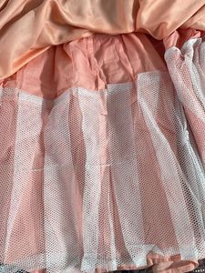 Netted Lehenga With Blouse