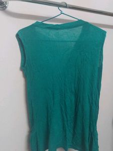Toddler Green Sleeveless Top