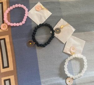 Dainty Daisy Bracelet &amp; Necklace Combo