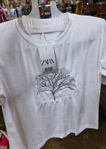 Zara Tree Graphic Tee