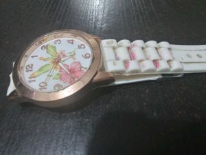 Floral Face Vintage Watch