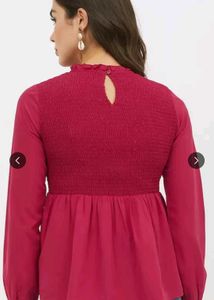 Elegant Smocked Top