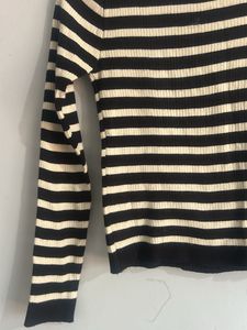 Striped Long Sleeve Top