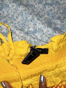 Yellow Tube Top