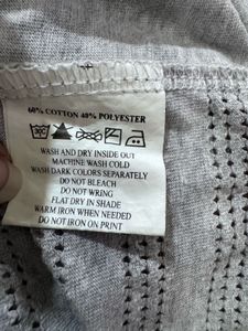 Gray 'Progress' Graphic Tee