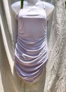 I. White Bodycon Mini Dress