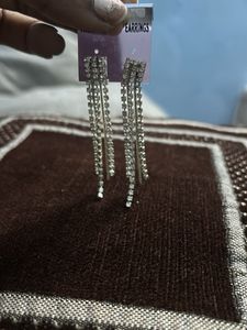 Sparkling Dangle Earrings