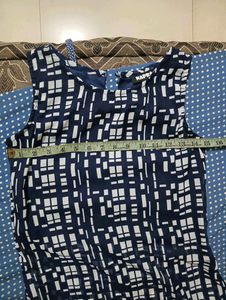 Napra Navy Blue Kurta