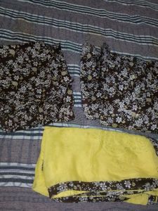 Umbrella Frock With Pant And Dupatta