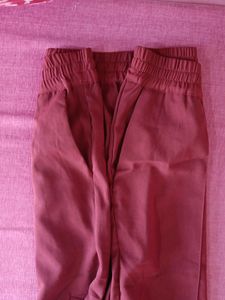 Formal Maroon Trouser