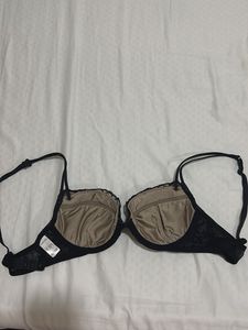 Lace Trim Padded Bra