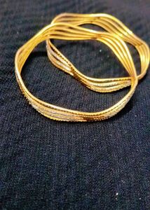 Gold Bangle Set