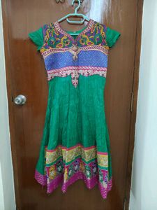 Emerald Green Anarkali
