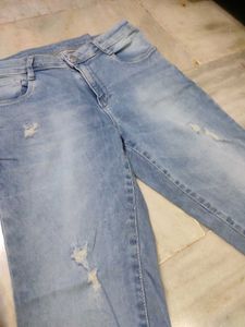 Kraus Skinny Ripped Jeans