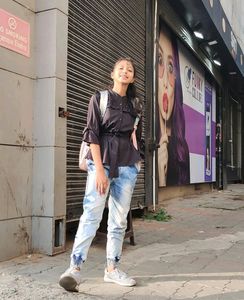 Denim Trending Joggers