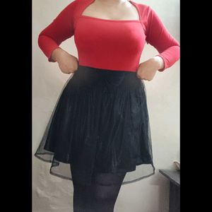 🎄🎄Red Top 🖤♥️