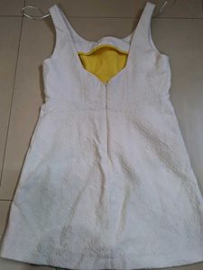 White Sleeveless Dress