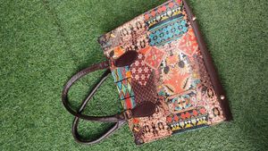 Sabhiyasach Print Hand Bag