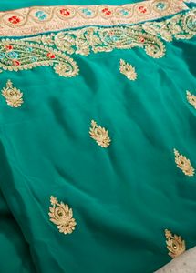 New Green Amazing Saree...!!💚