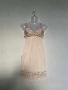 Lace Trim Slip Dress