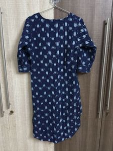 Stylish Blue Printed Kurta