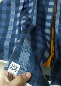 Checkered Jacket &amp; T-shirt Set