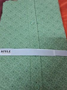 Hi-Style Classic Green Patterned Shirt